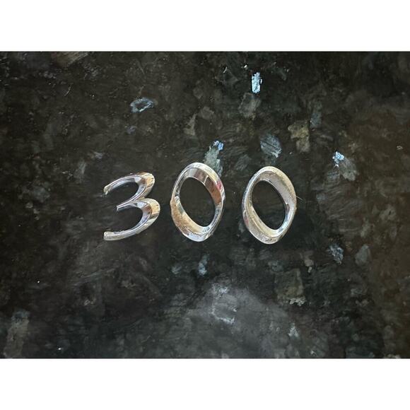 Chrome Look “300” for Chrysler 300 - Picture 1 of 2